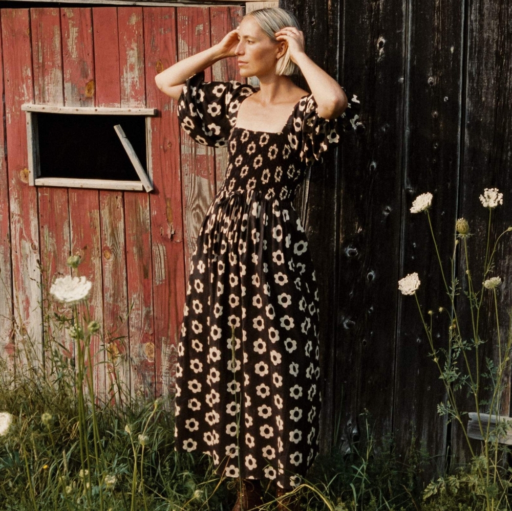 Christy Dawn Katrina Dress Daisy Noir XL